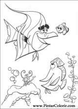 Pintar e Colorir A Procura De Nemo - Desenho 031