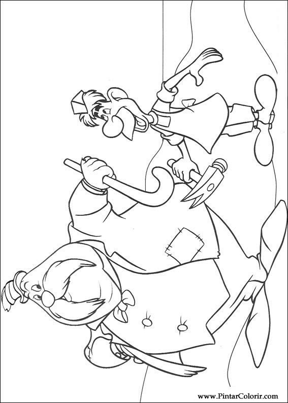 Pintar e Colorir Alice No Pais Das Maravilhas - Desenho 019