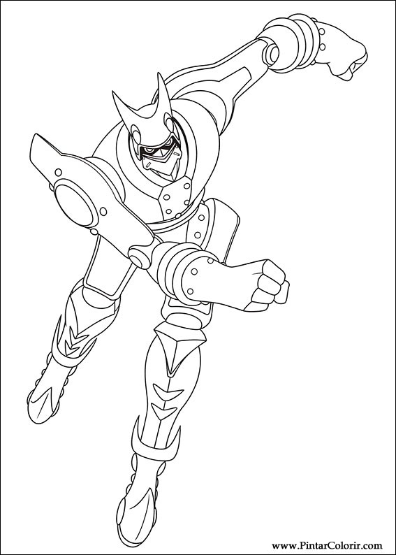 Pintar e Colorir Astro Boy - Desenho 004