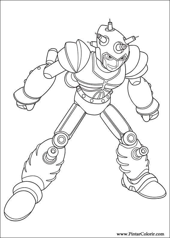 Pintar e Colorir Astro Boy - Desenho 008