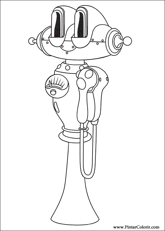 Pintar e Colorir Astro Boy - Desenho 017