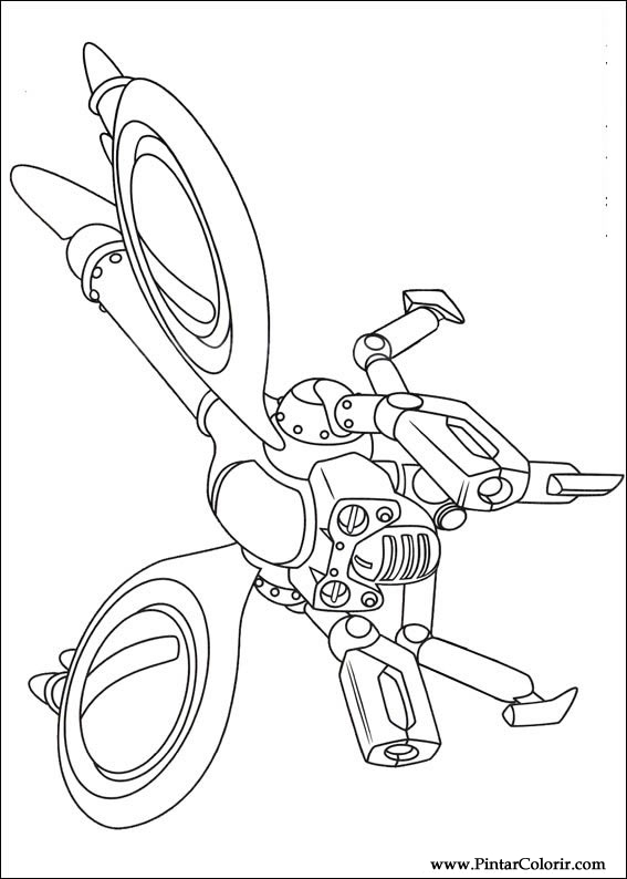 Pintar e Colorir Astro Boy - Desenho 020