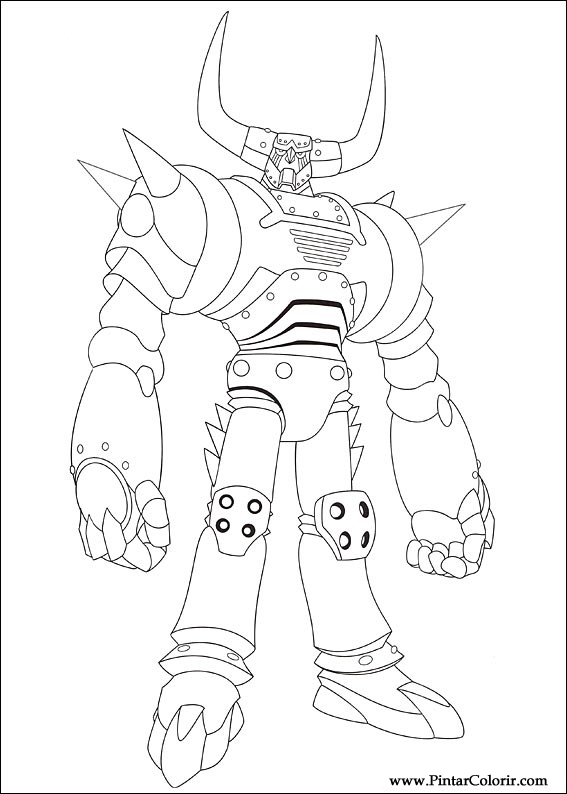Pintar e Colorir Astro Boy - Desenho 021