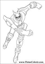Pintar e Colorir Astro Boy - Desenho 004