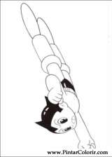 Pintar e Colorir Astro Boy - Desenho 007