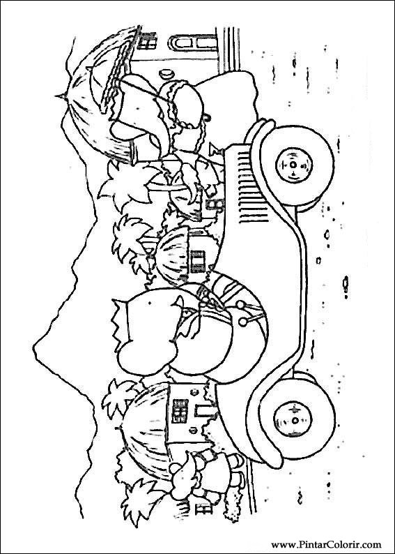Pintar e Colorir Babar - Desenho 004