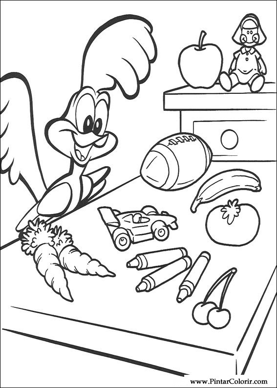 Pintar e Colorir Baby Looney Tunes - Desenho 058