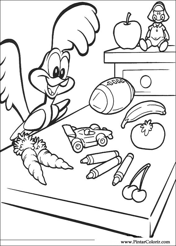 Pintar e Colorir Baby Looney Tunes - Desenho 085