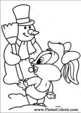 Pintar e Colorir Baby Looney Tunes - Desenho 020