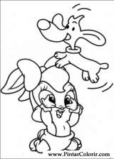 Pintar e Colorir Baby Looney Tunes - Desenho 023