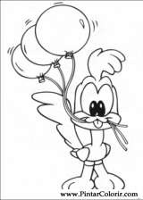 Pintar e Colorir Baby Looney Tunes - Desenho 032