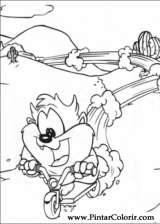 Pintar e Colorir Baby Looney Tunes - Desenho 037