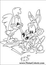 Pintar e Colorir Baby Looney Tunes - Desenho 052