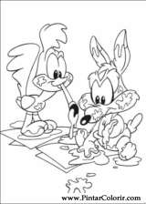 Pintar e Colorir Baby Looney Tunes - Desenho 079