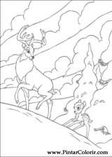 Pintar e Colorir Bambi 2 - Desenho 040