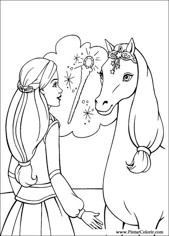 Desenho de Pégaso para Colorir - Colorir.com