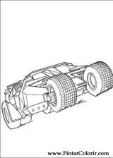 Pintar e Colorir Batman - Desenho 003