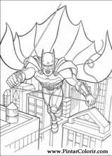 Pintar e Colorir Batman - Desenho 026