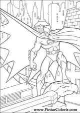 Pintar e Colorir Batman - Desenho 073