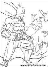 Pintar e Colorir Batman - Desenho 102