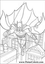 Pintar e Colorir Batman - Desenho 111
