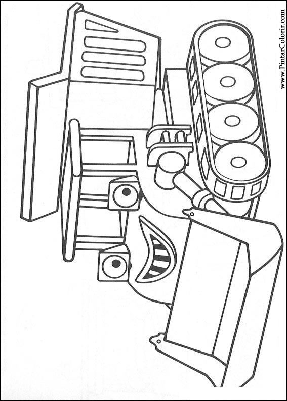 Pintar e Colorir Bob O Construtor - Desenho 040