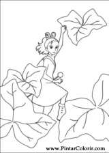 Pintar e Colorir Borrower Arrietty - Desenho 001