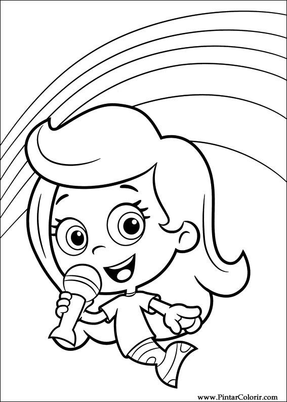 45 Desenhos de Bubble Guppies para colorir - OrigamiAmi - Arte