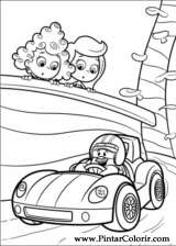 Pintar e Colorir Bubble Guppies - Desenho 002