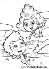 Pintar e Colorir Bubble Guppies - Desenho 007