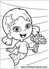 Pintar e Colorir Bubble Guppies - Desenho 010