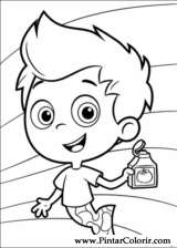 Pintar e Colorir Bubble Guppies - Desenho 014