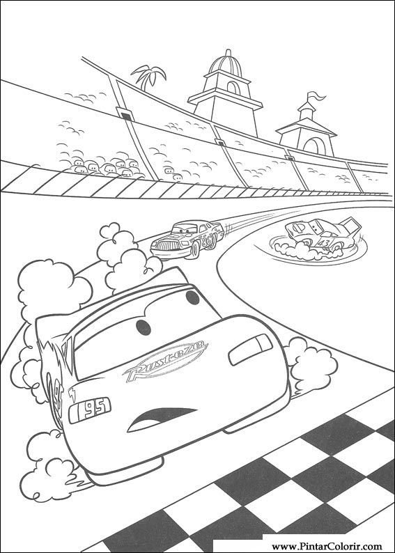 Carro Rápido Desenho Para Colorir - Ultra Coloring Pages