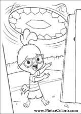 Pintar e Colorir Chicken Little - Desenho 067