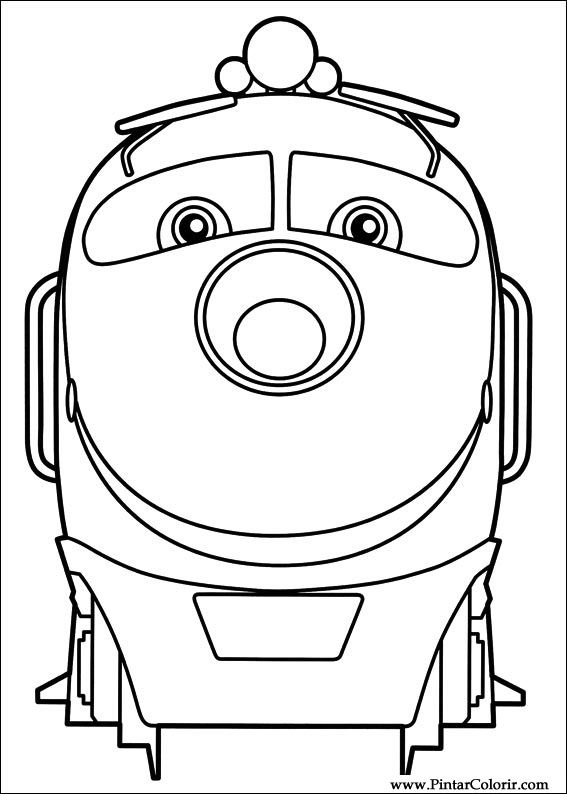 Pintar e Colorir Chuggington - Desenho 003