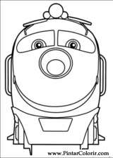 Pintar e Colorir Chuggington - Desenho 003