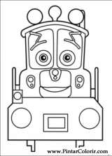 Pintar e Colorir Chuggington - Desenho 004