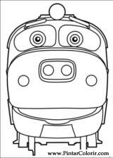 Pintar e Colorir Chuggington - Desenho 005