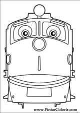 Pintar e Colorir Chuggington - Desenho 007