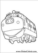 Pintar e Colorir Chuggington - Desenho 008