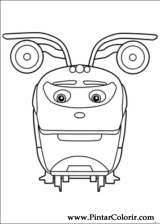 Pintar e Colorir Chuggington - Desenho 009