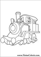 Pintar e Colorir Chuggington - Desenho 010