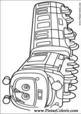 Pintar e Colorir Chuggington - Desenho 011