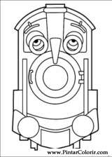 Pintar e Colorir Chuggington - Desenho 013