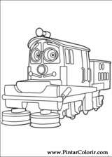 Pintar e Colorir Chuggington - Desenho 014