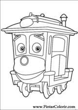 Pintar e Colorir Chuggington - Desenho 015