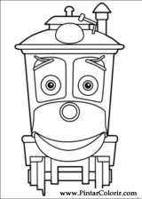 Pintar e Colorir Chuggington - Desenho 018