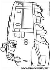 Pintar e Colorir Chuggington - Desenho 019