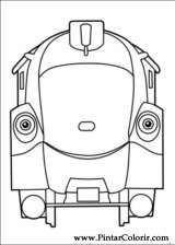 Pintar e Colorir Chuggington - Desenho 022