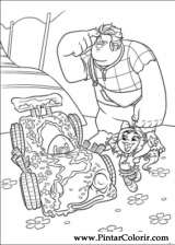 Pintar e Colorir Detona Ralph - Desenho 049